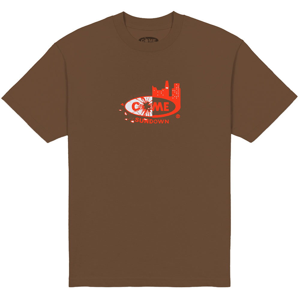 Come Sundown Combo T Shirt Brown