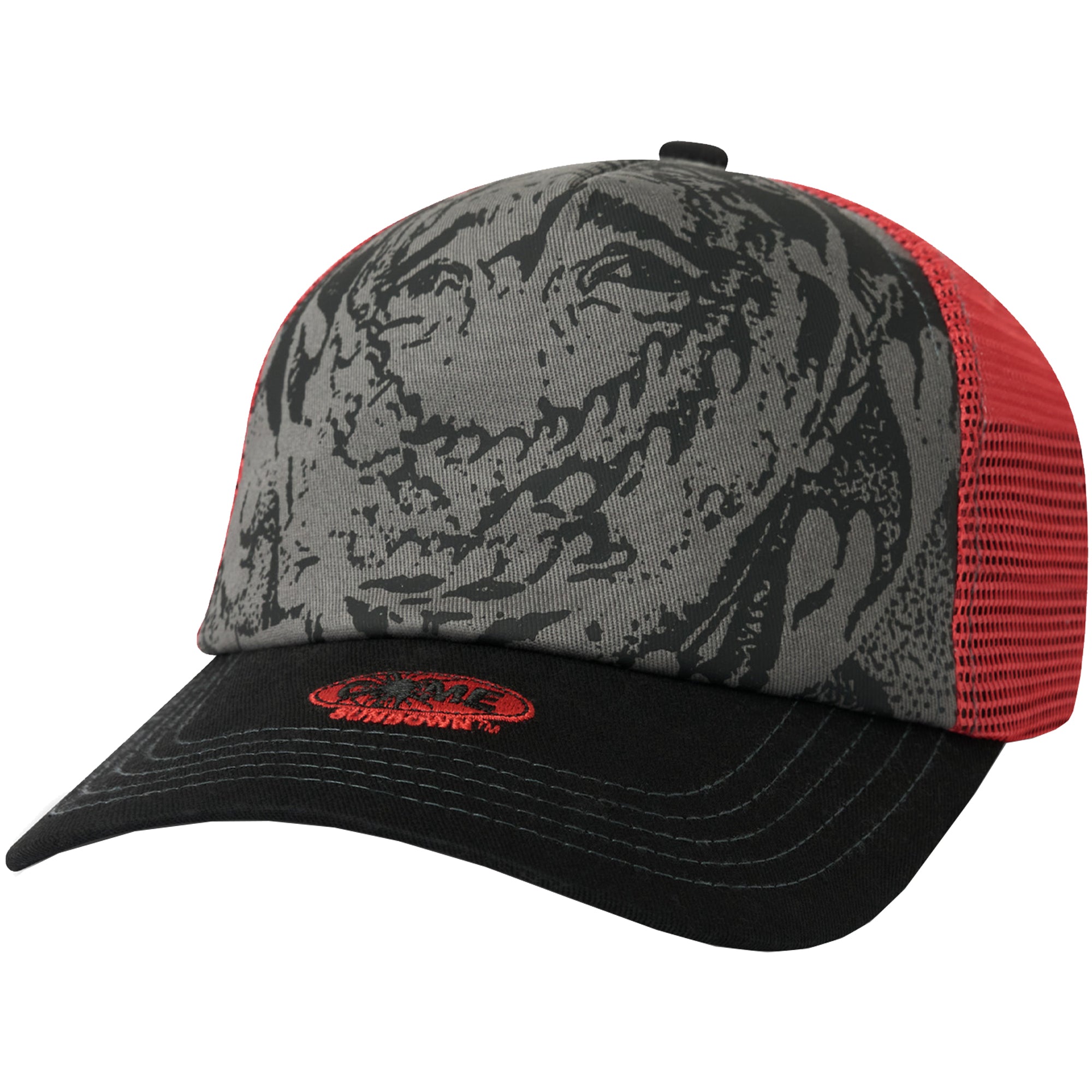 Come Sundown Gravitational Trucker Cap Black/Red