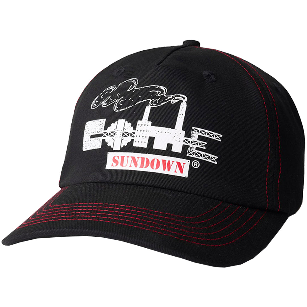 Come Sundown Stacks Cap Black