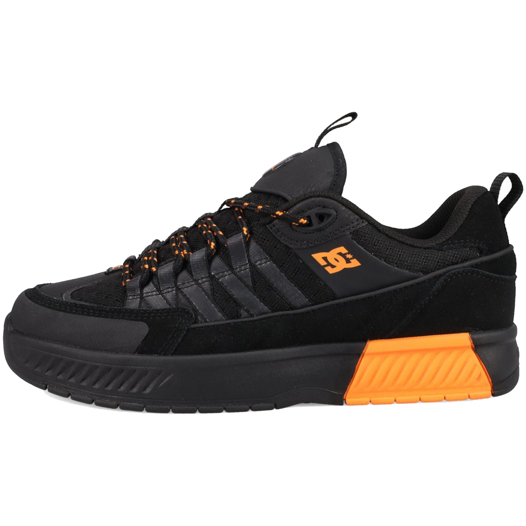 DC Lucien Shoes Black/Black/Orange