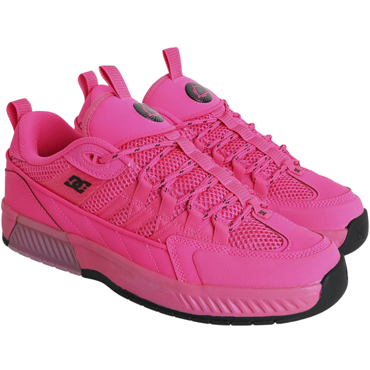 DC Lucien Shoes Hot Pink/Black