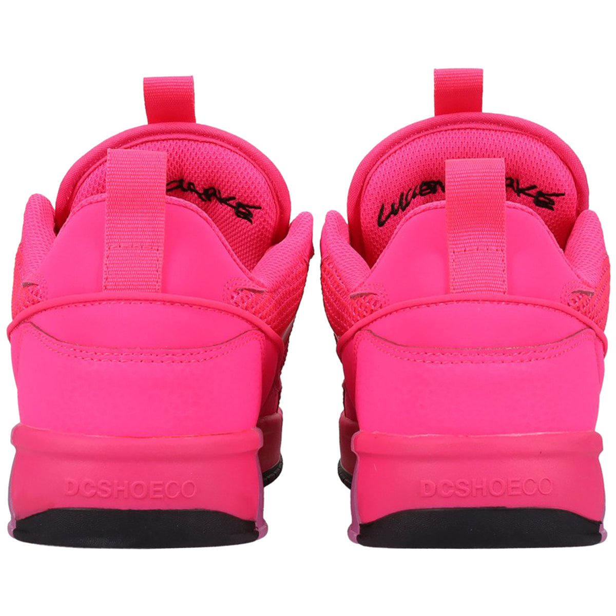 DC Lucien Shoes Hot Pink/Black
