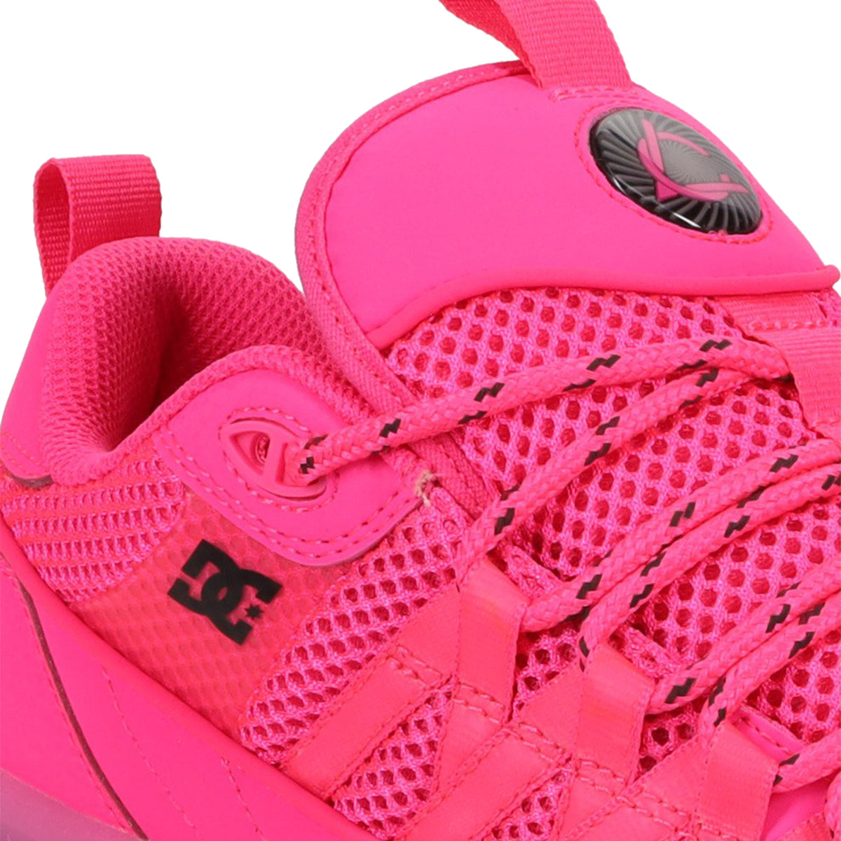 DC Lucien Shoes Hot Pink/Black