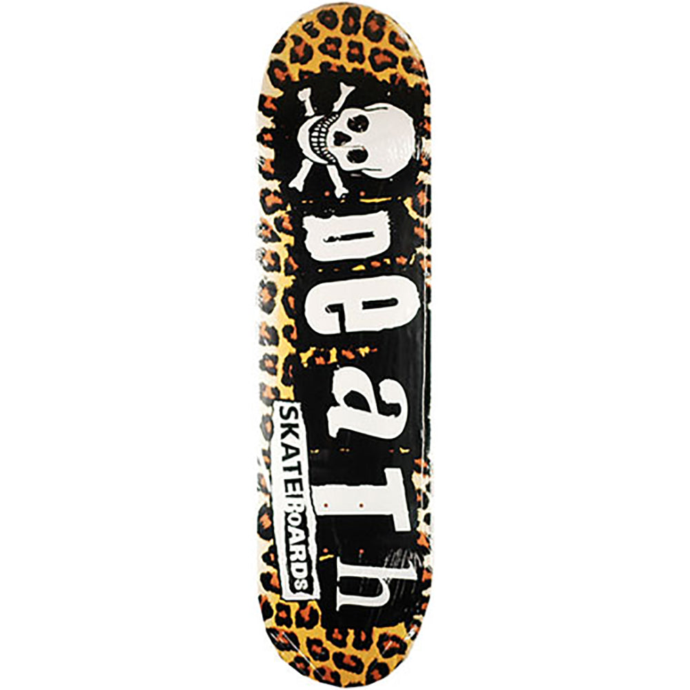 Death Leopard Punk Skateboard Deck 8.5"