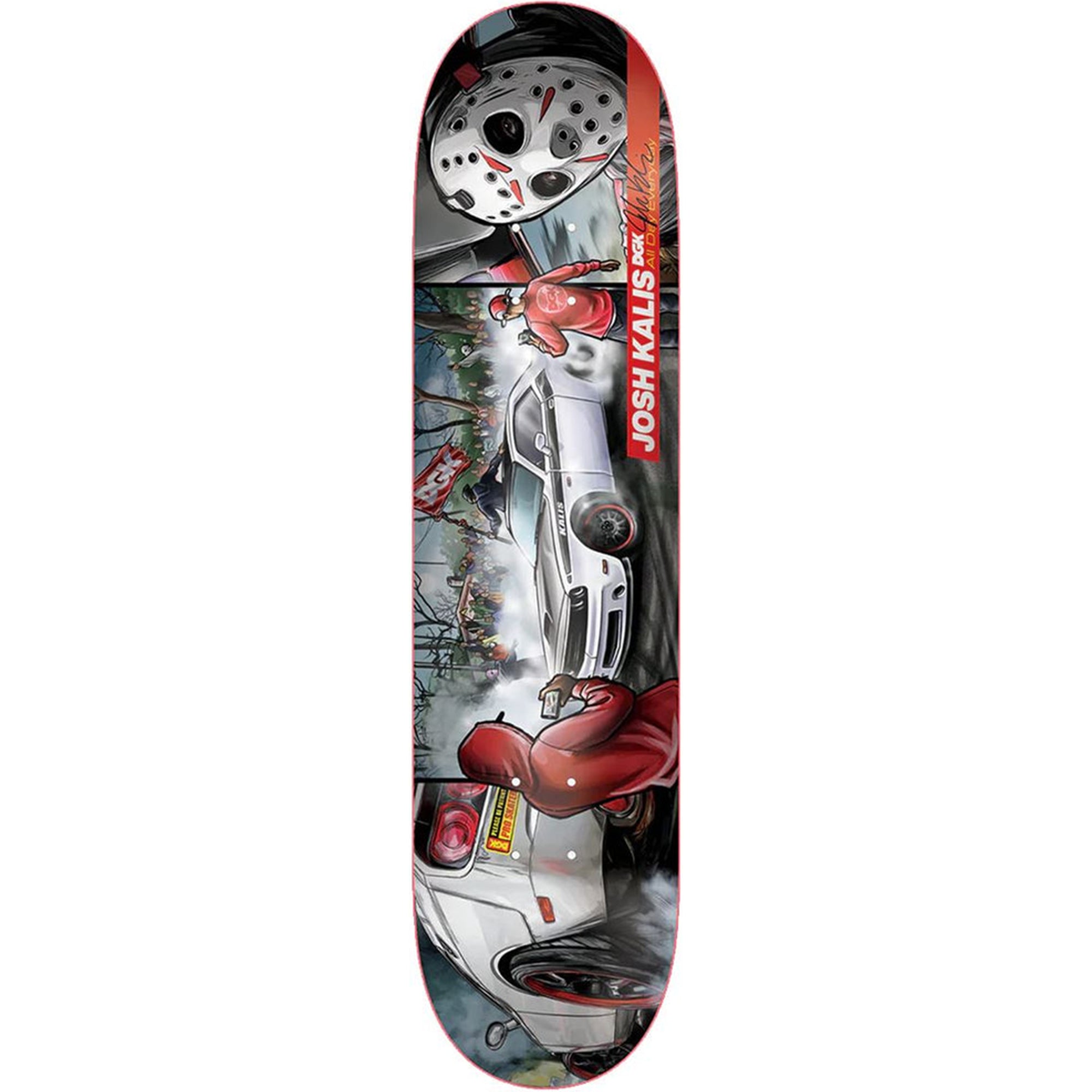 DGK Josh Kalis Oversteer Skateboard Deck 8.06"