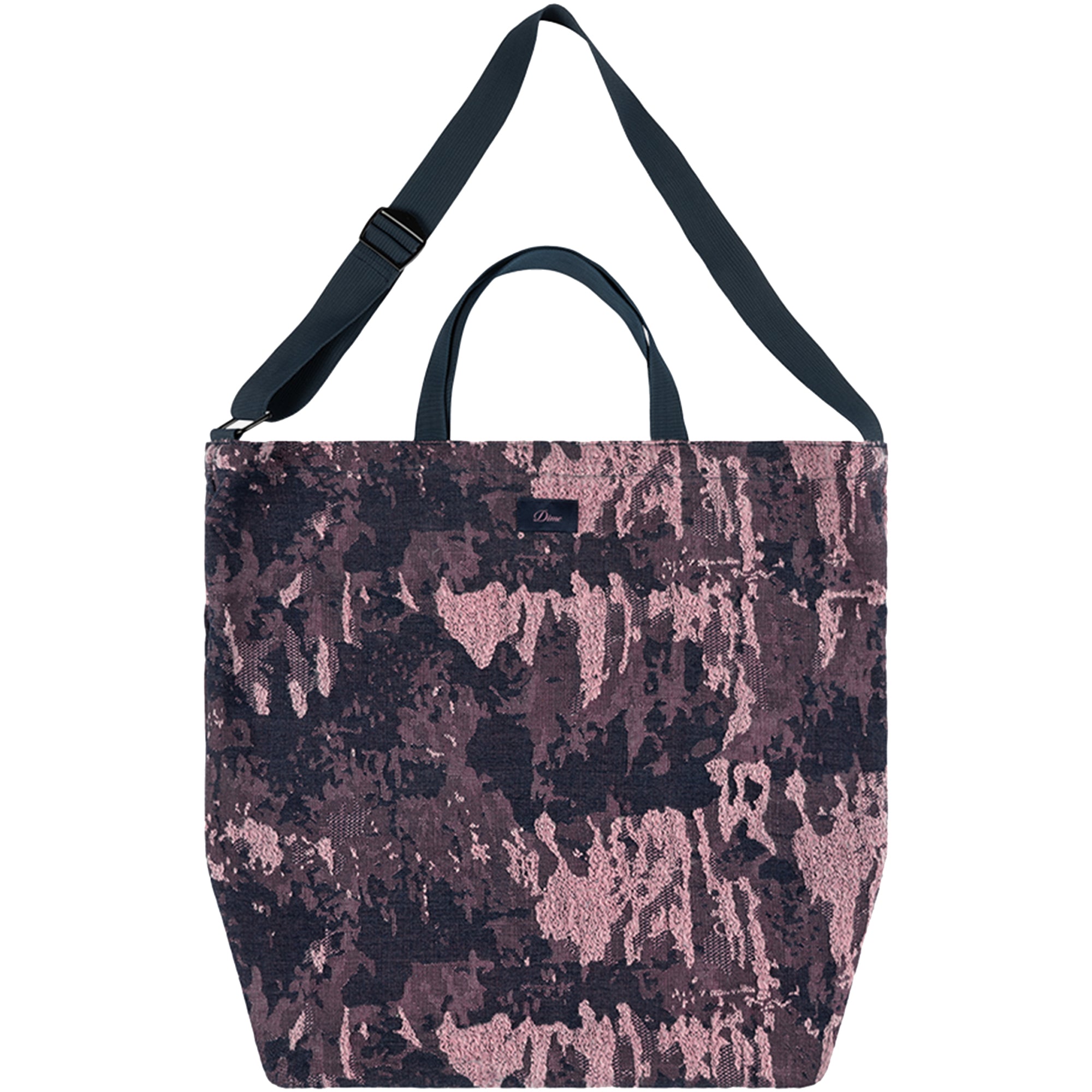 Dime MTL Distressed Messenger Bag Pink Camo