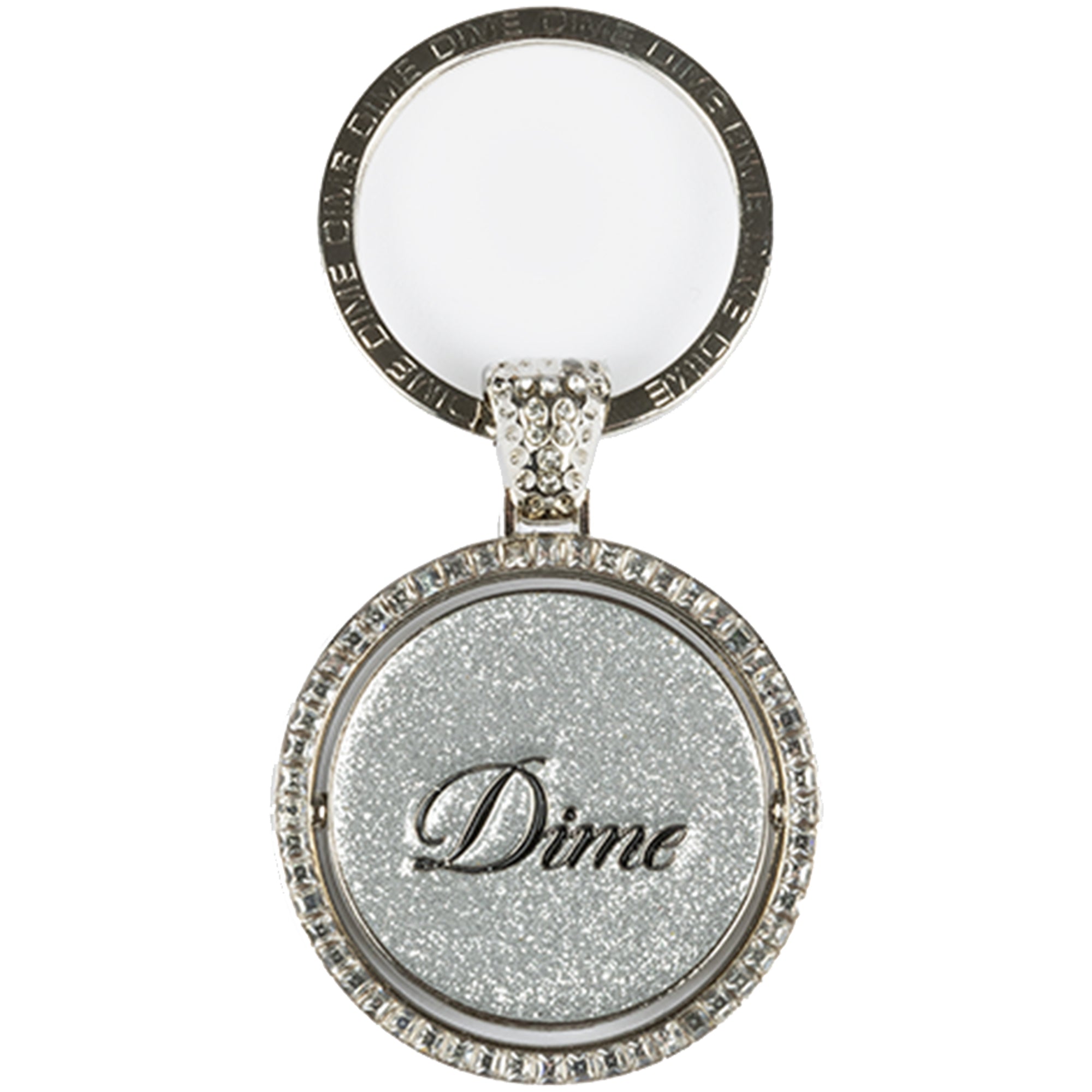 Dime MTL Iced Out Keychain