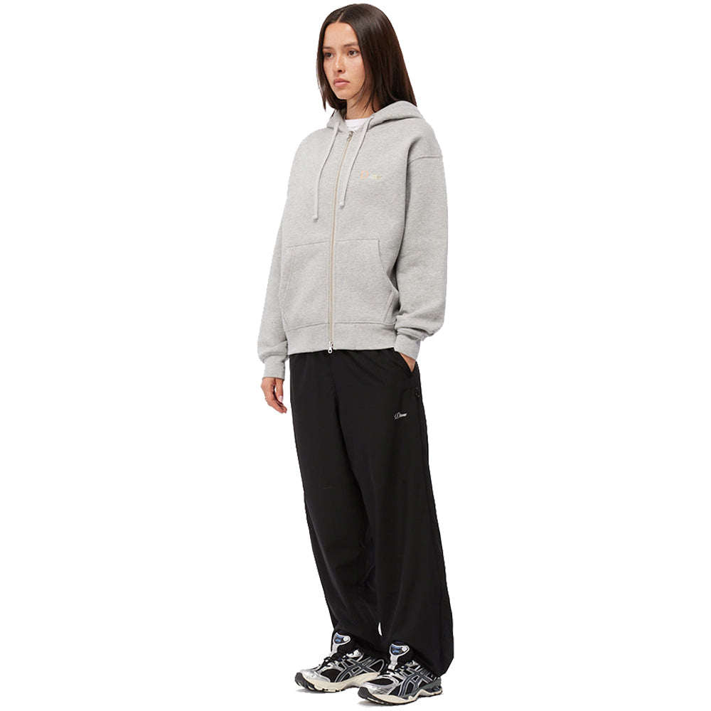 Dime MTL Friends Zip Hoodie Heather Grey