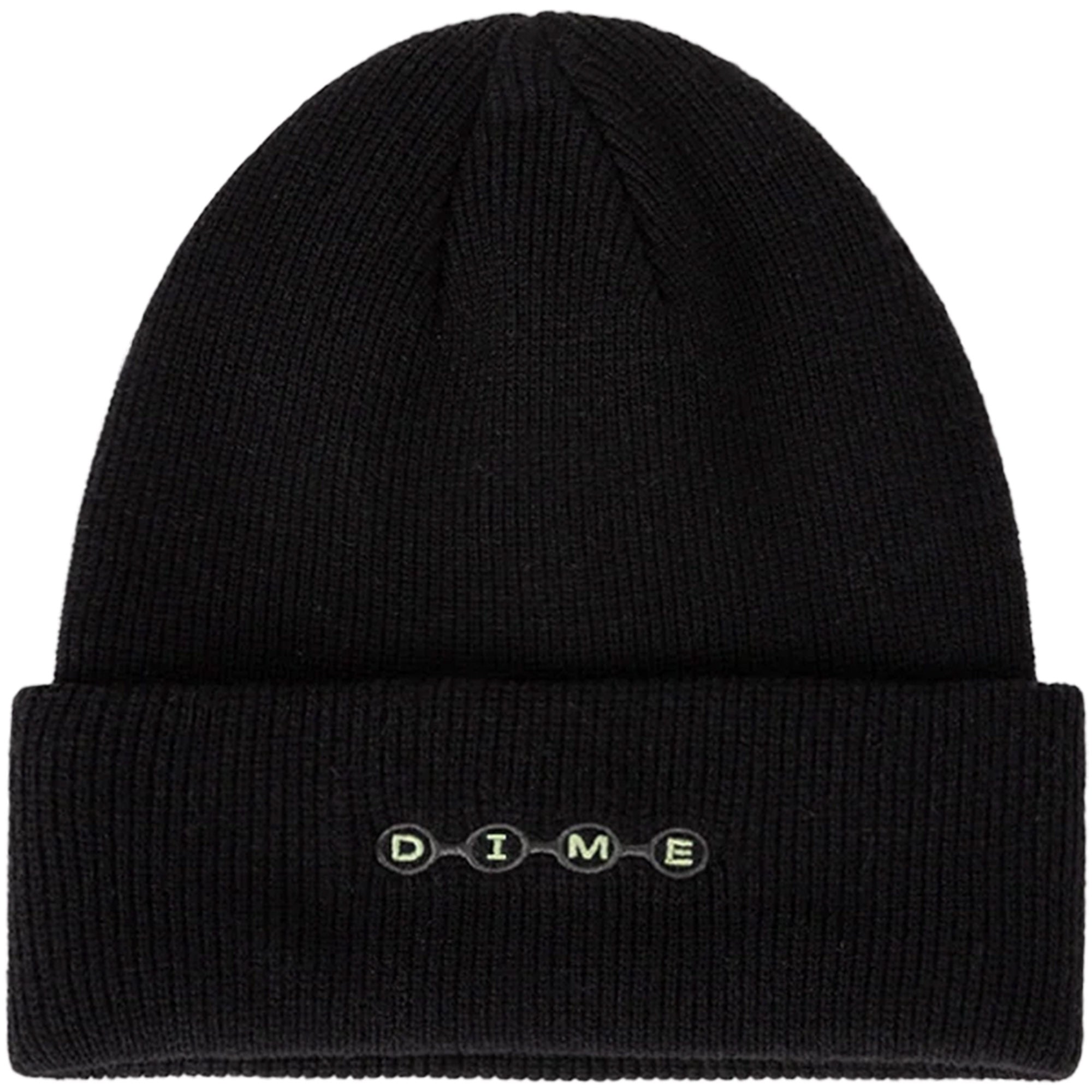 Dime MTL Space Fold Beanie Black