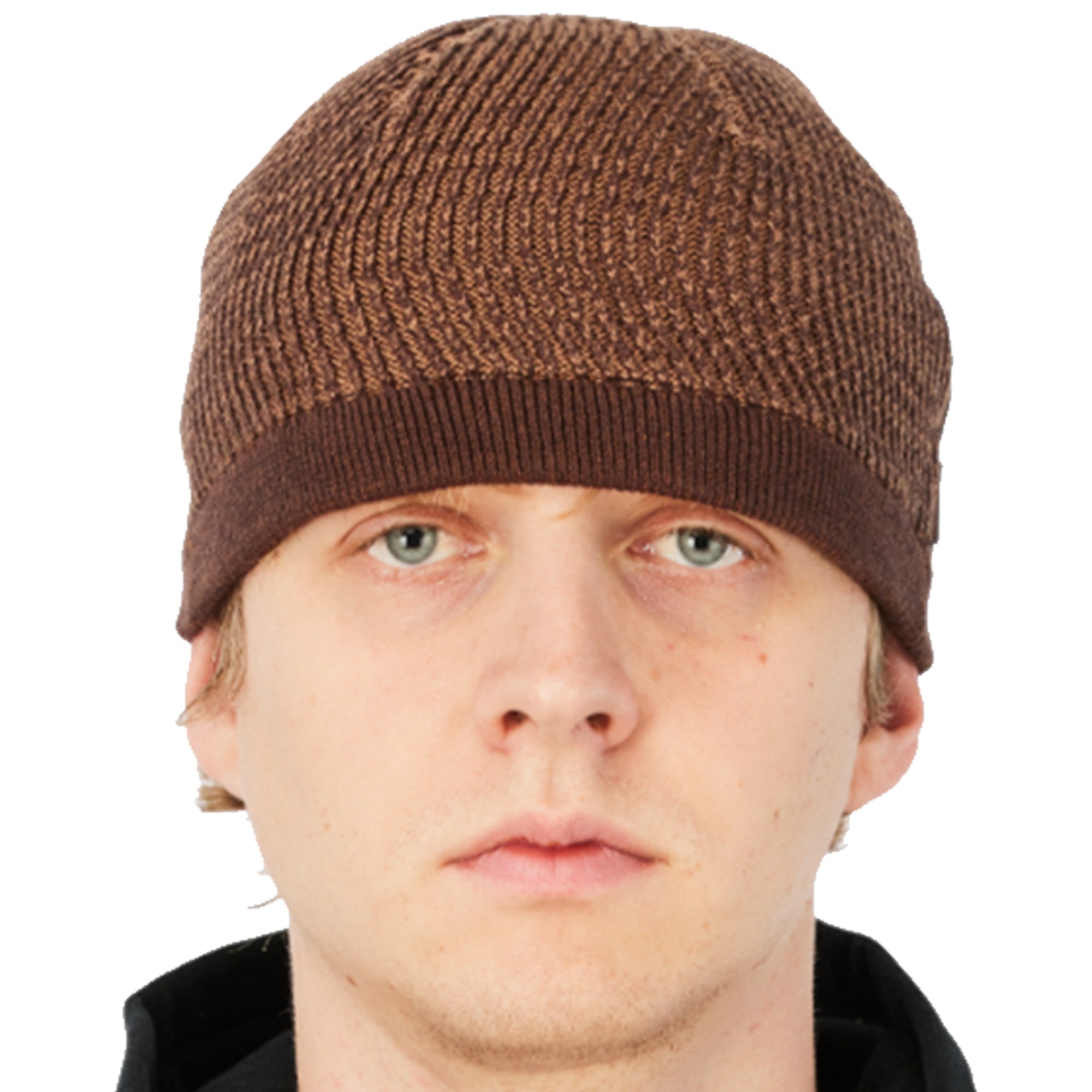 Dime MTL Wave Knit Skully Brown