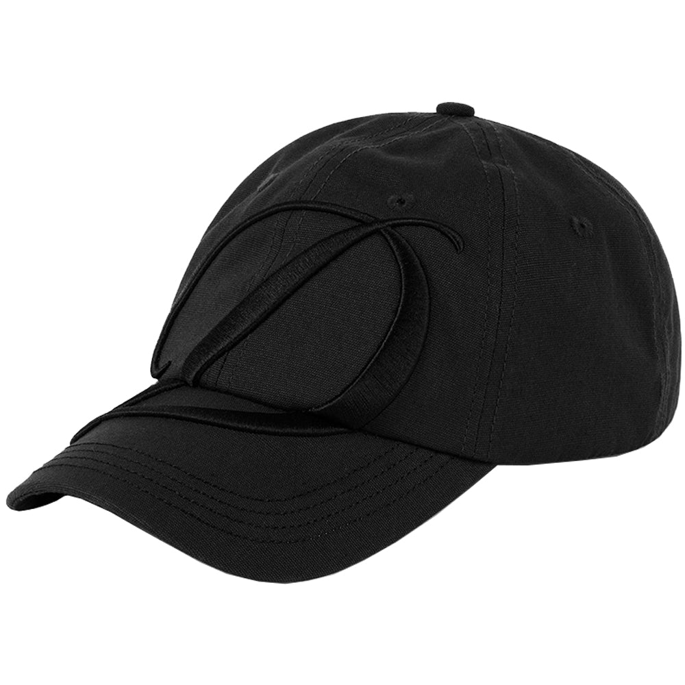 Dime MTL Big Cursive Low Pro Cap Black