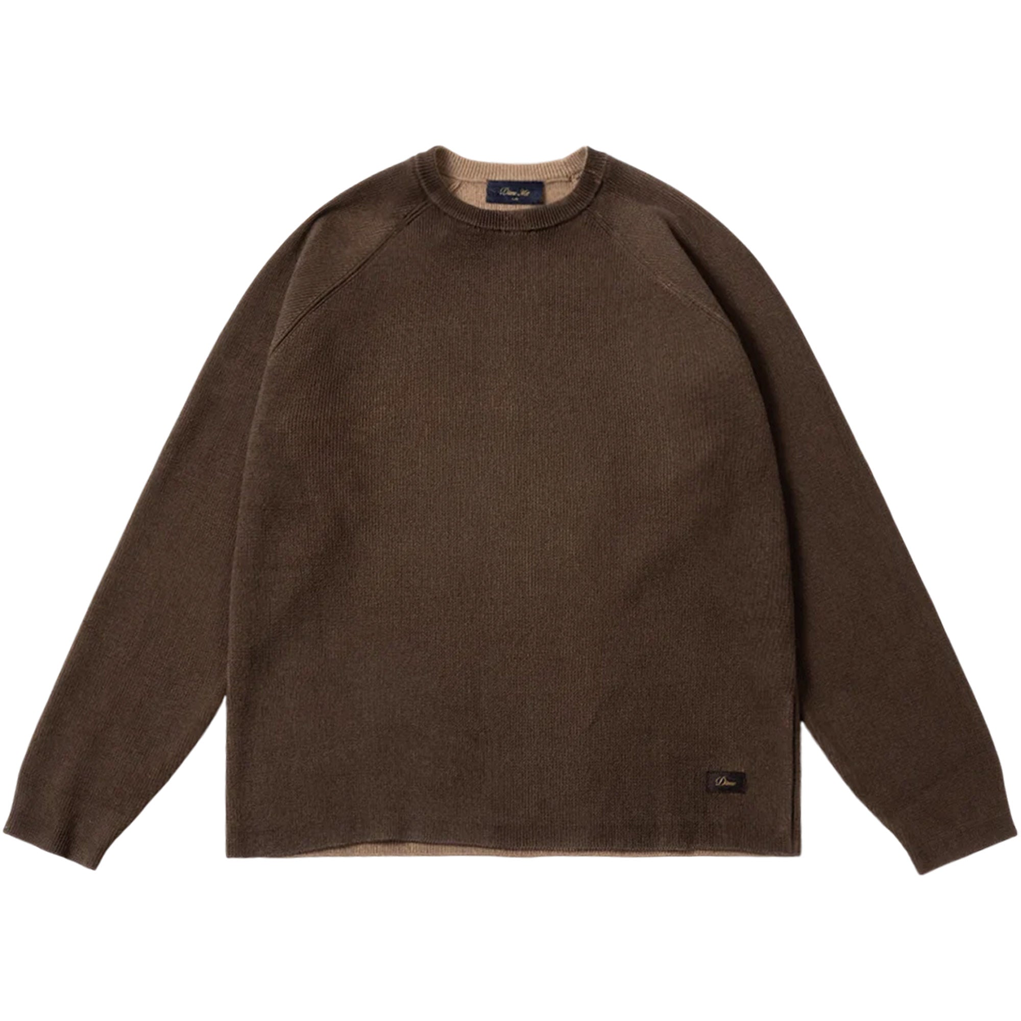 Dime MTL Printed Rib Sweater Brown/Tan
