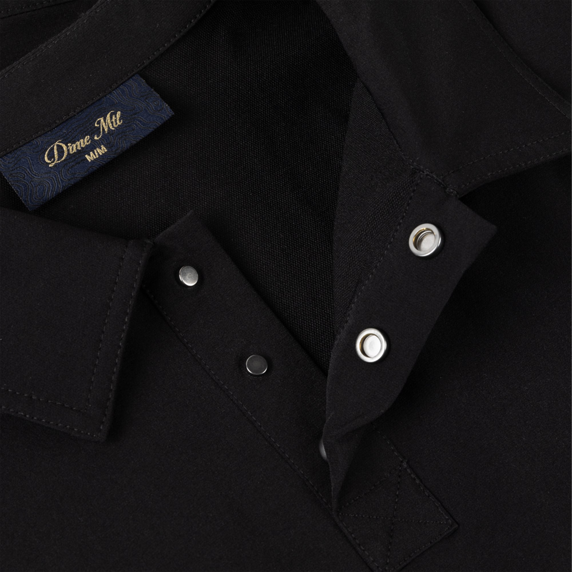 dime mtl 初期 rugby shirt M Dime MTL Tech Rugby Shirt Black | NOTE shop