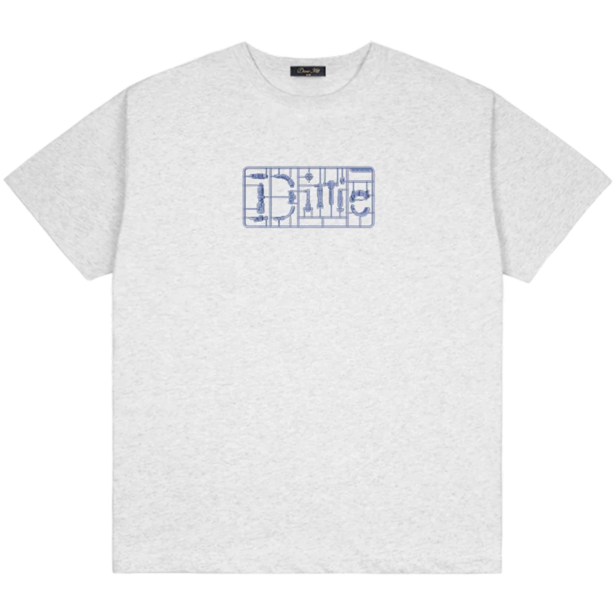 Dime MTL Classic Plastic T-Shirt Ash