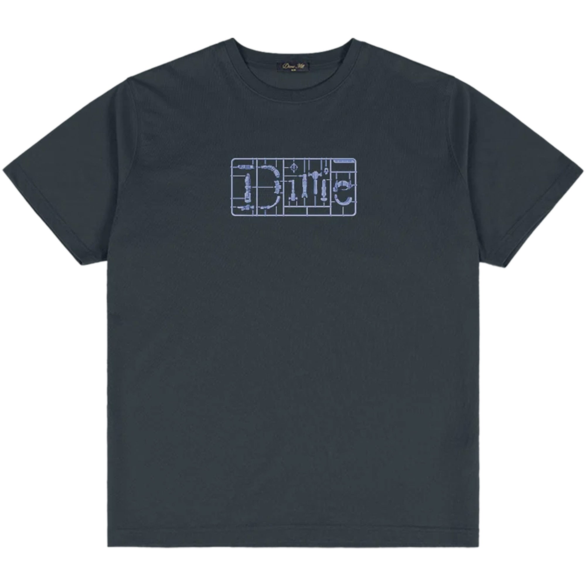 Dime MTL Classic Plastic T-Shirt Navy