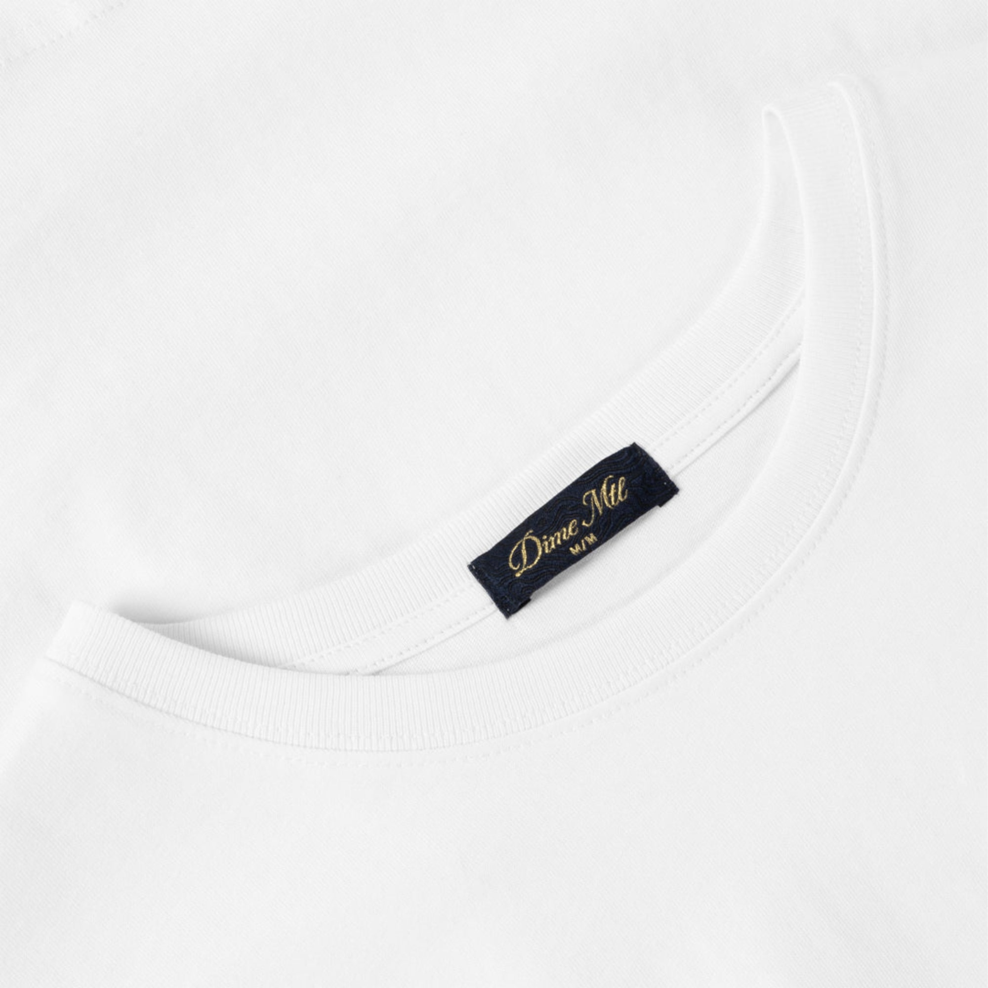 Dime MTL Classic Veins Long Sleeve T-Shirt White