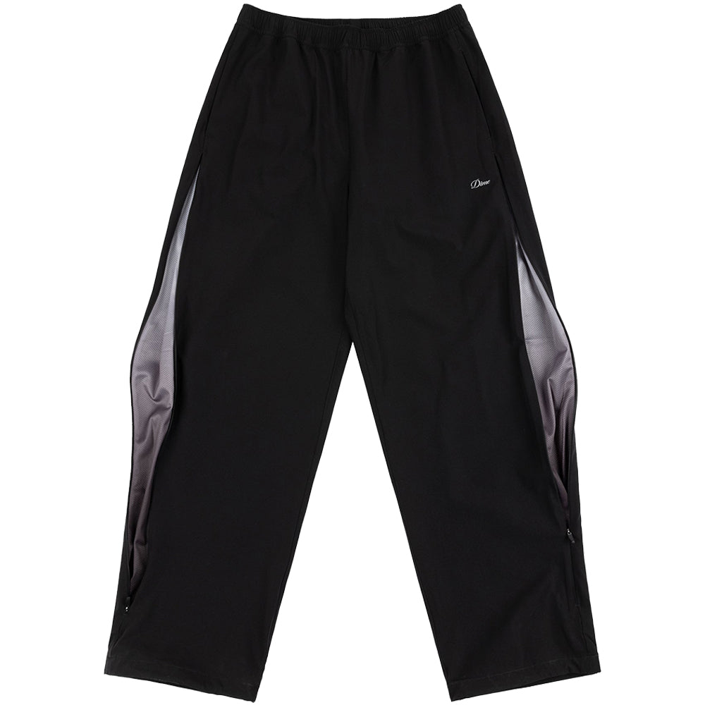 Dime MTL Athletic Zip Pants Black