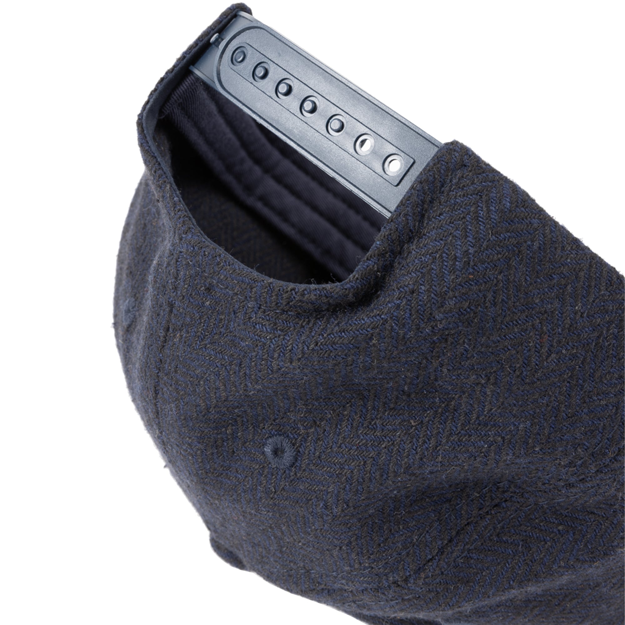 Dime MTL D Full Fit Cap Herringbone Navy