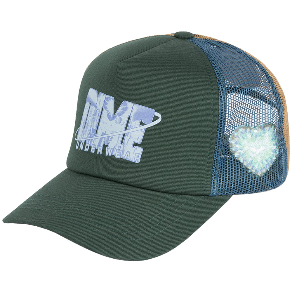 Dime MTL Cosmic Trucker Cap Green