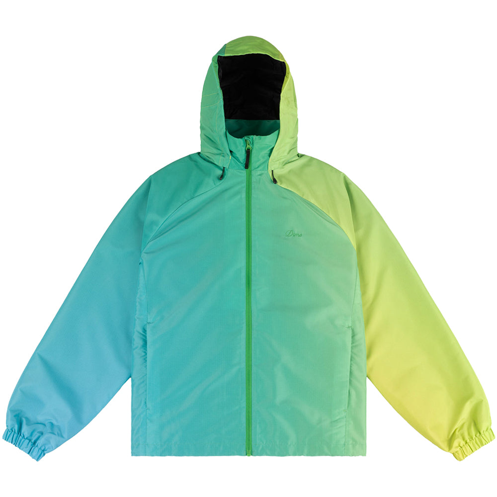 Dime MTL Gradient Windbreaker Jacket Green
