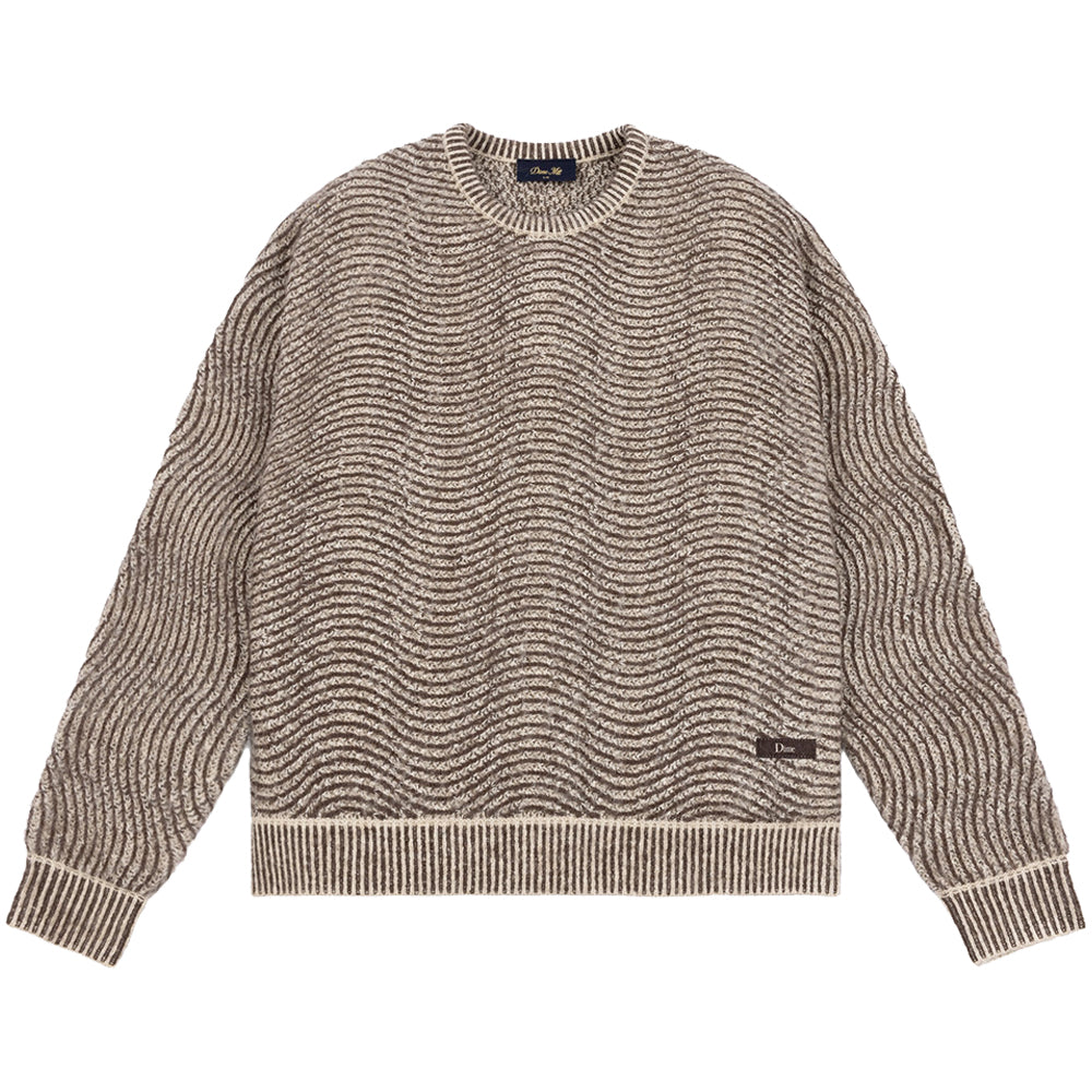 Dime MTL Mohair Wave Knit Camel