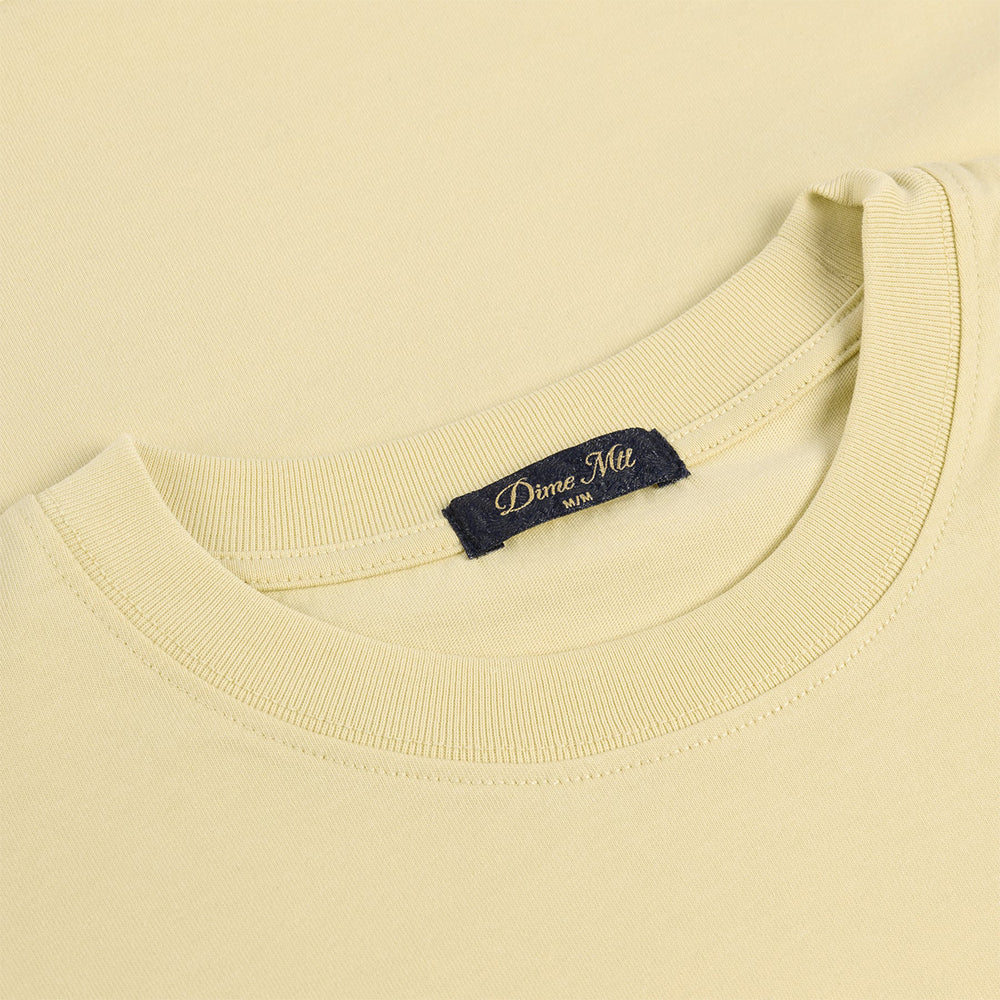 Dime MTL Cursive Cloud T-Shirt Cloud Cream