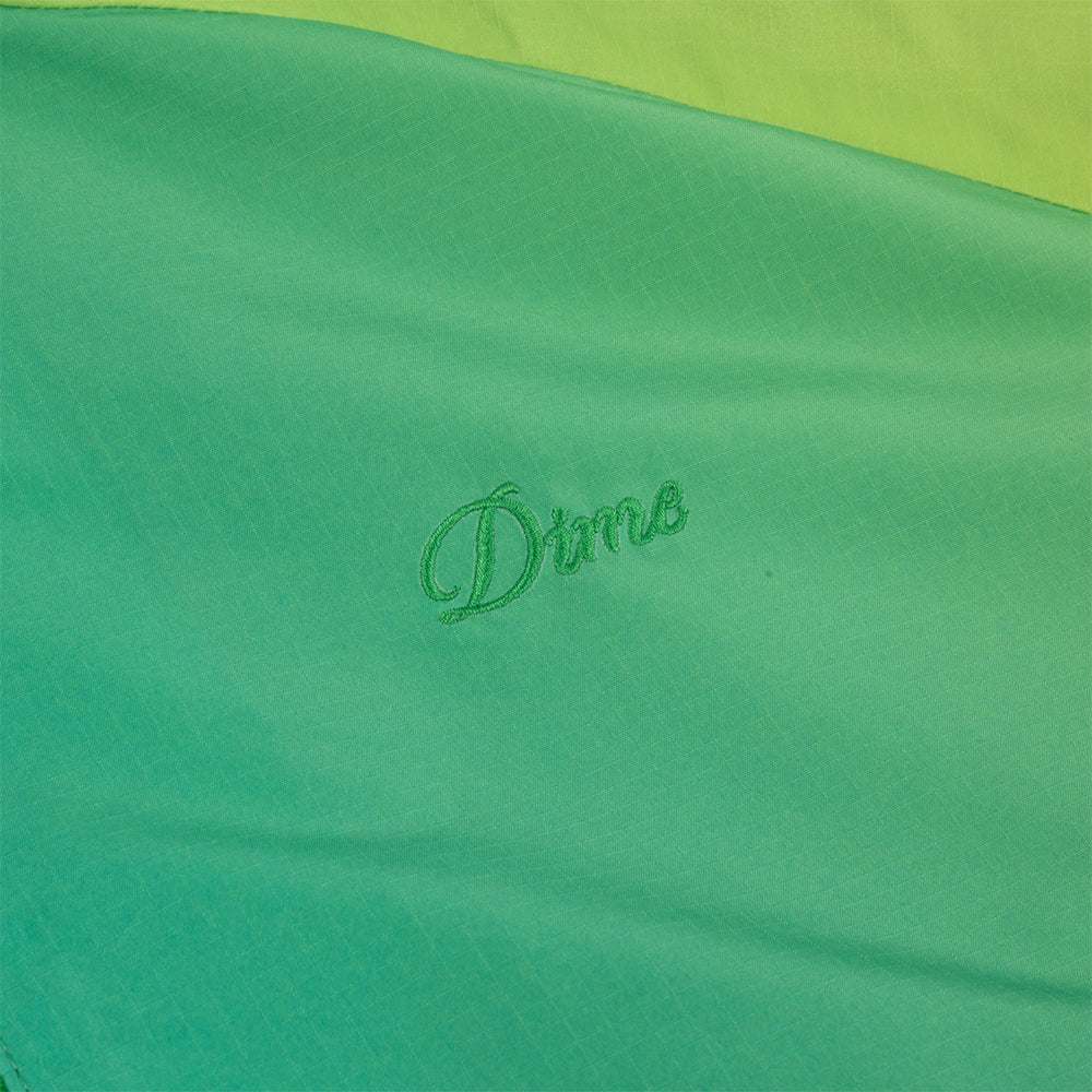 Dime MTL Gradient Windbreaker Jacket Green
