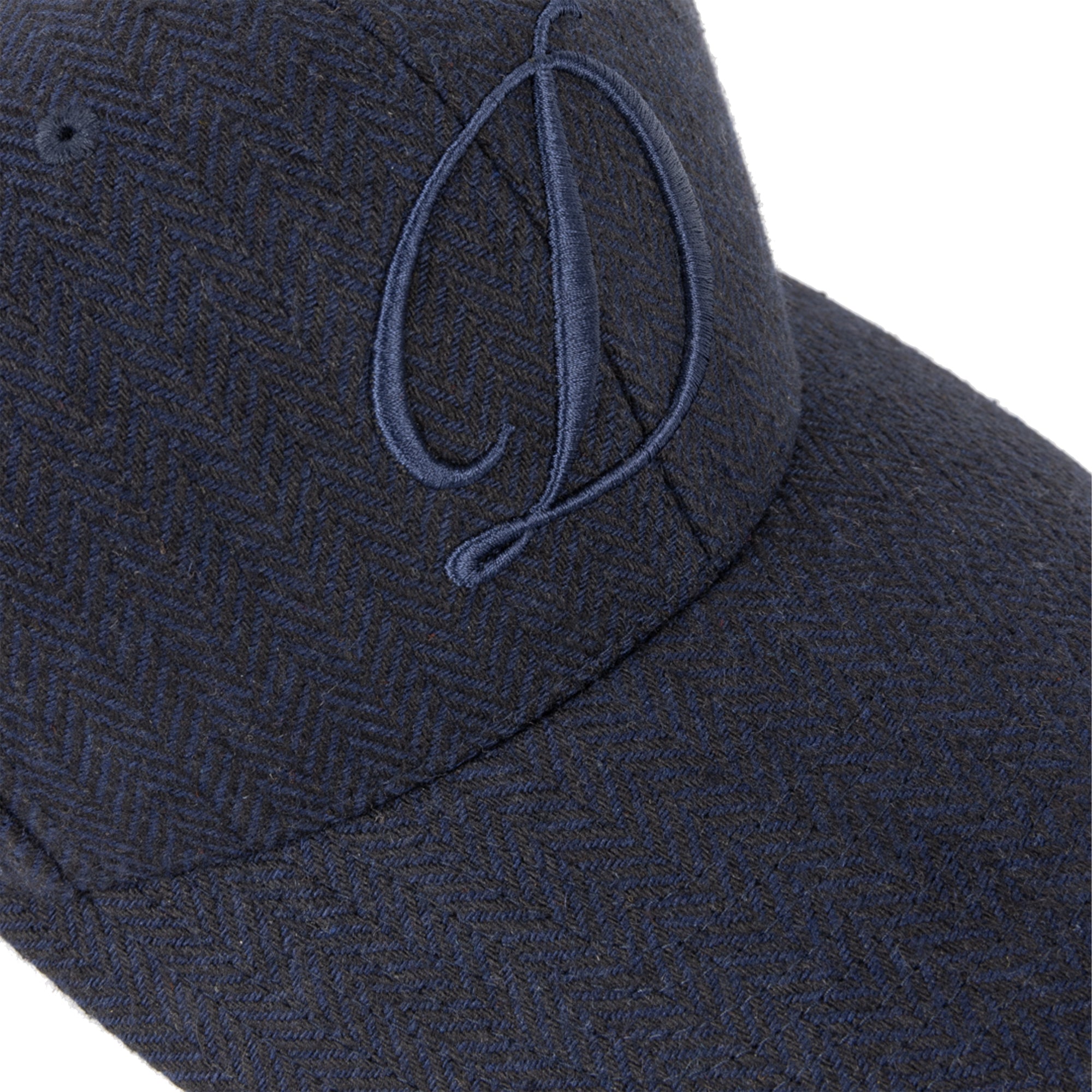 Dime MTL D Full Fit Cap Herringbone Navy