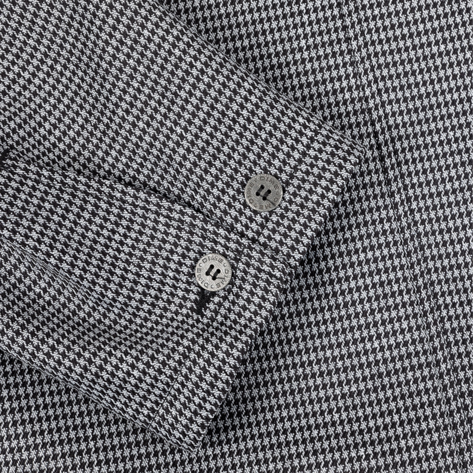 Dime MTL Houndstooth Jacket Grey