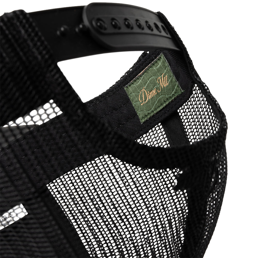 Dime MTL Vortex Trucker Cap Black