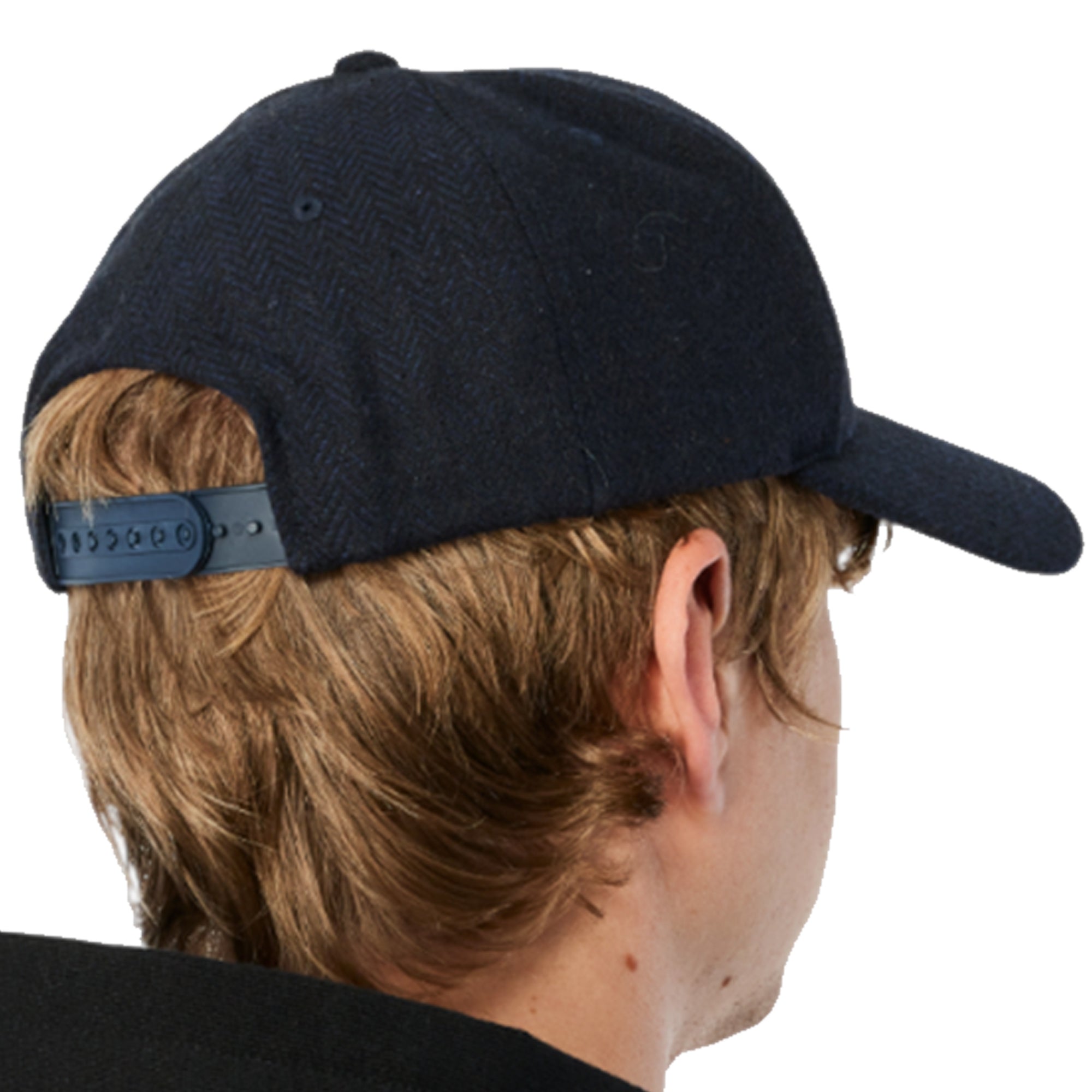 Dime MTL D Full Fit Cap Herringbone Navy