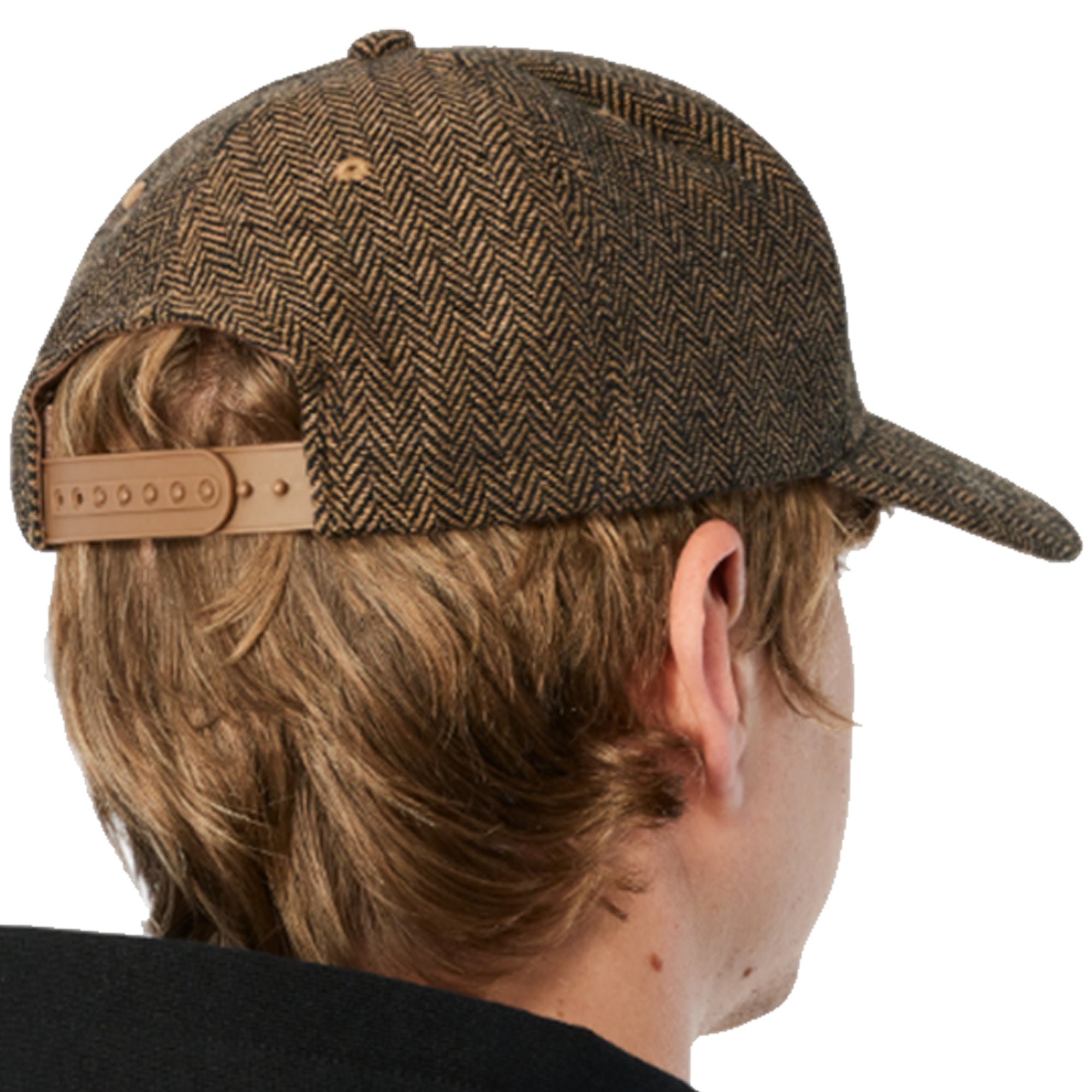 Dime MTL D Full Fit Cap Herringbone Oak