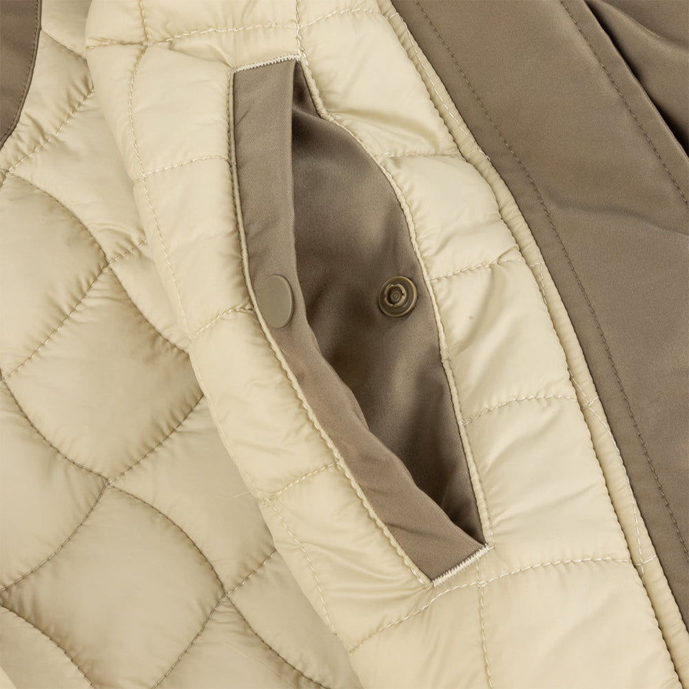 Dime MTL Insulated Bomber Jacket Khaki