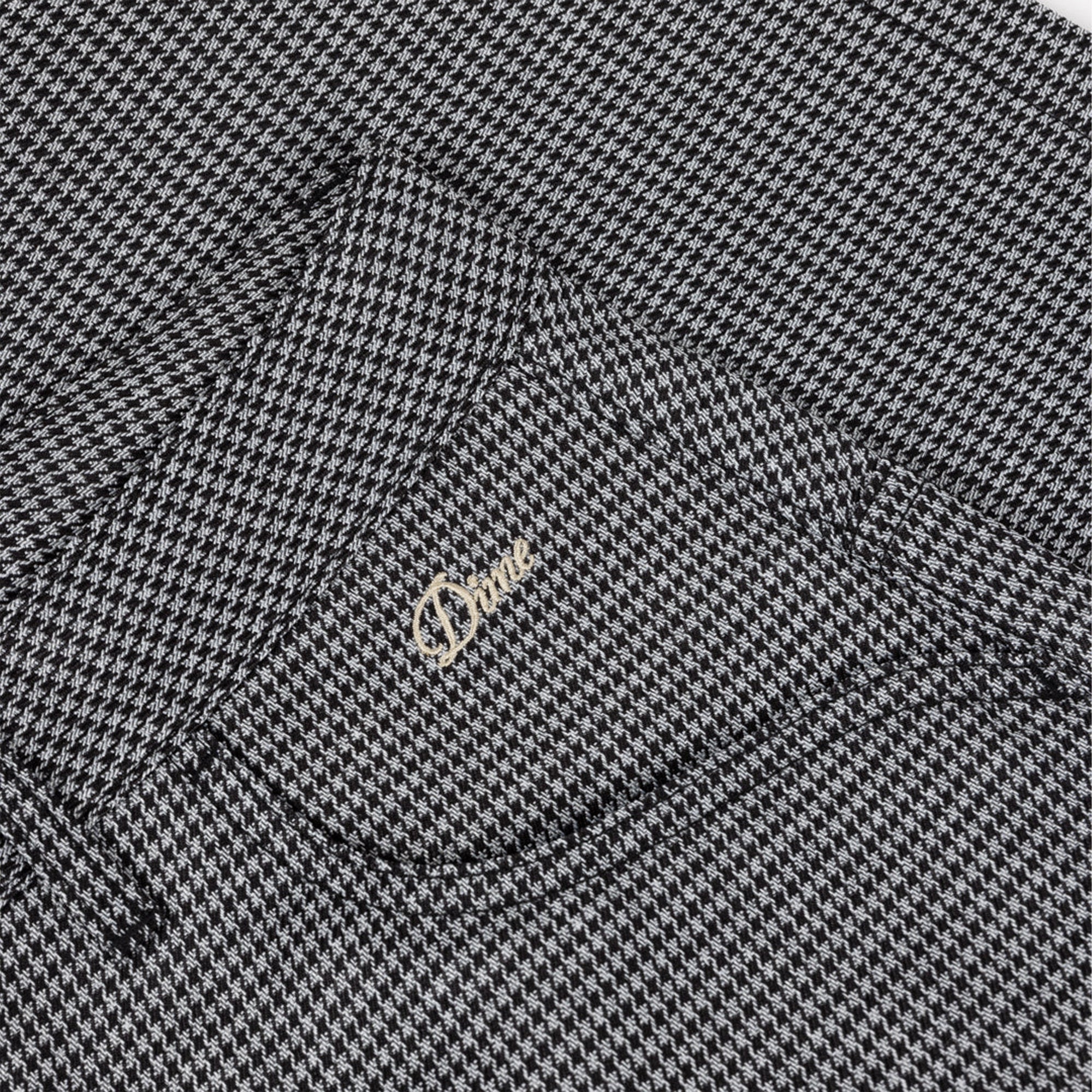 Dime MTL Baggy Houndstooth Shorts Grey