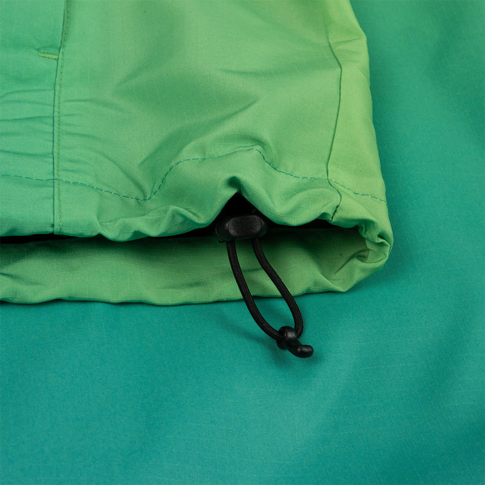 Dime MTL Gradient Windbreaker Jacket Green