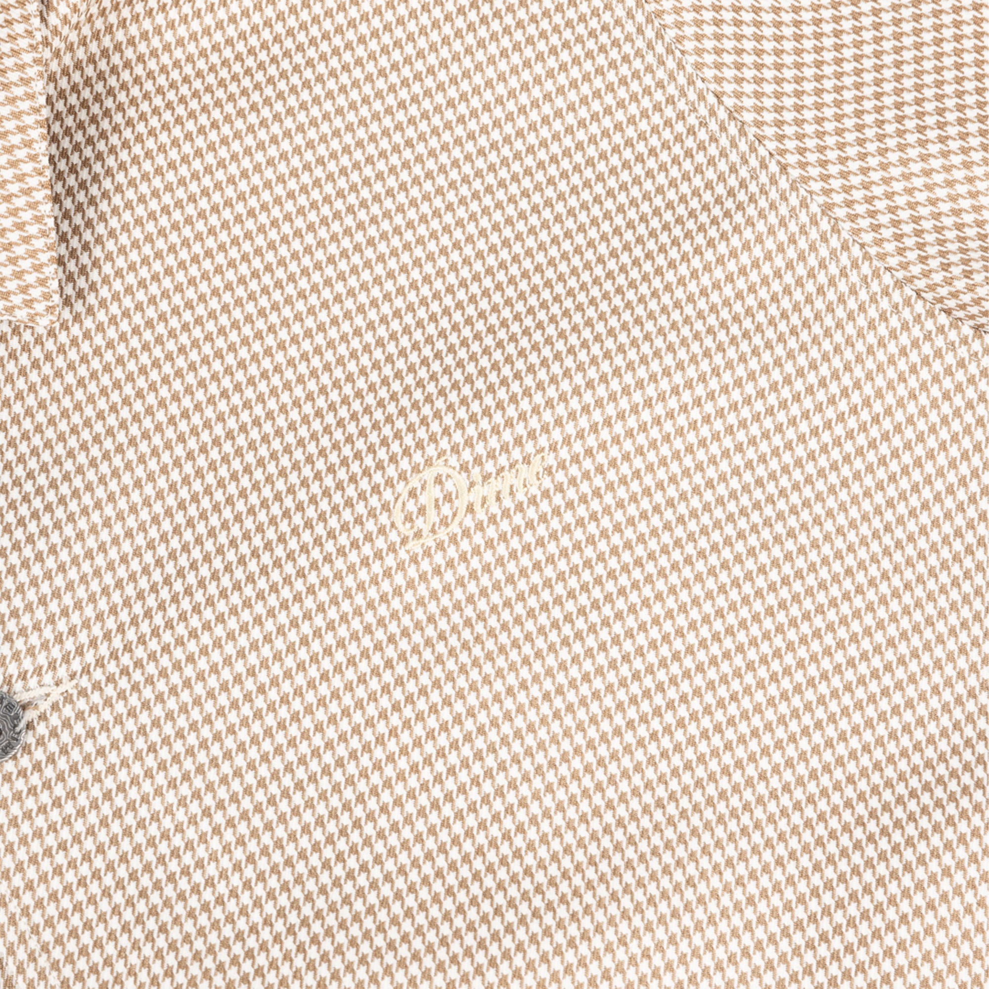 Dime MTL Houndstooth Jacket Beige