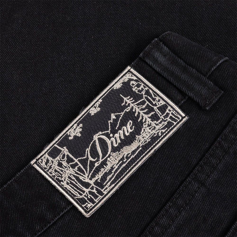 Dime MTL Baggy Denim Pants Black