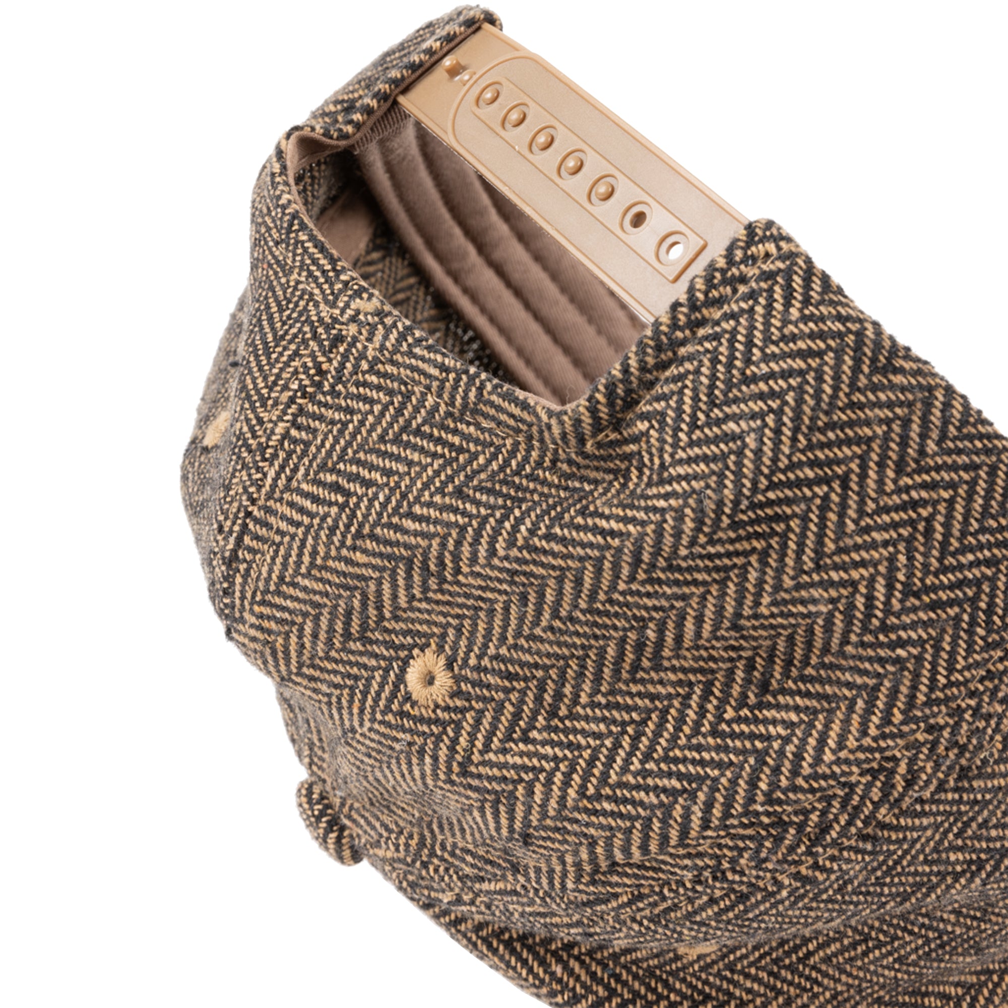 Dime MTL D Full Fit Cap Herringbone Oak
