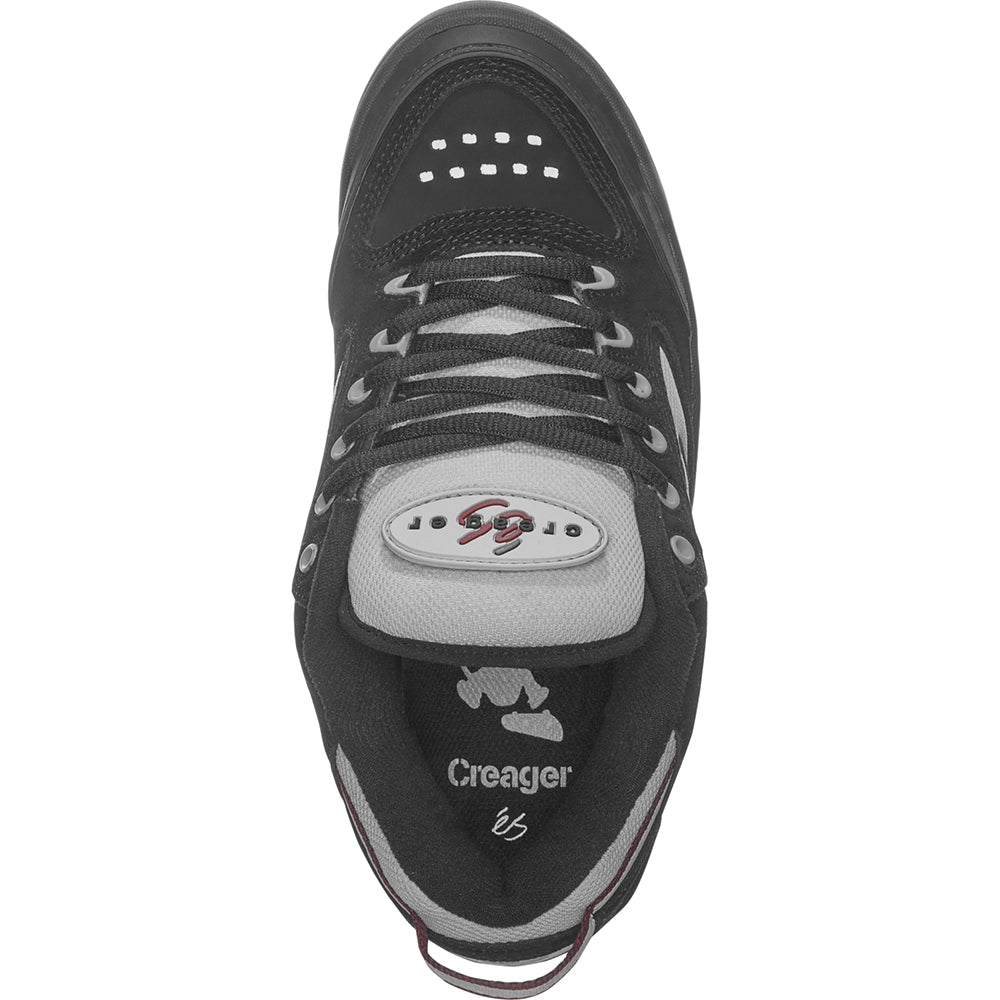 éS Creager Shoes Black/Red/Grey