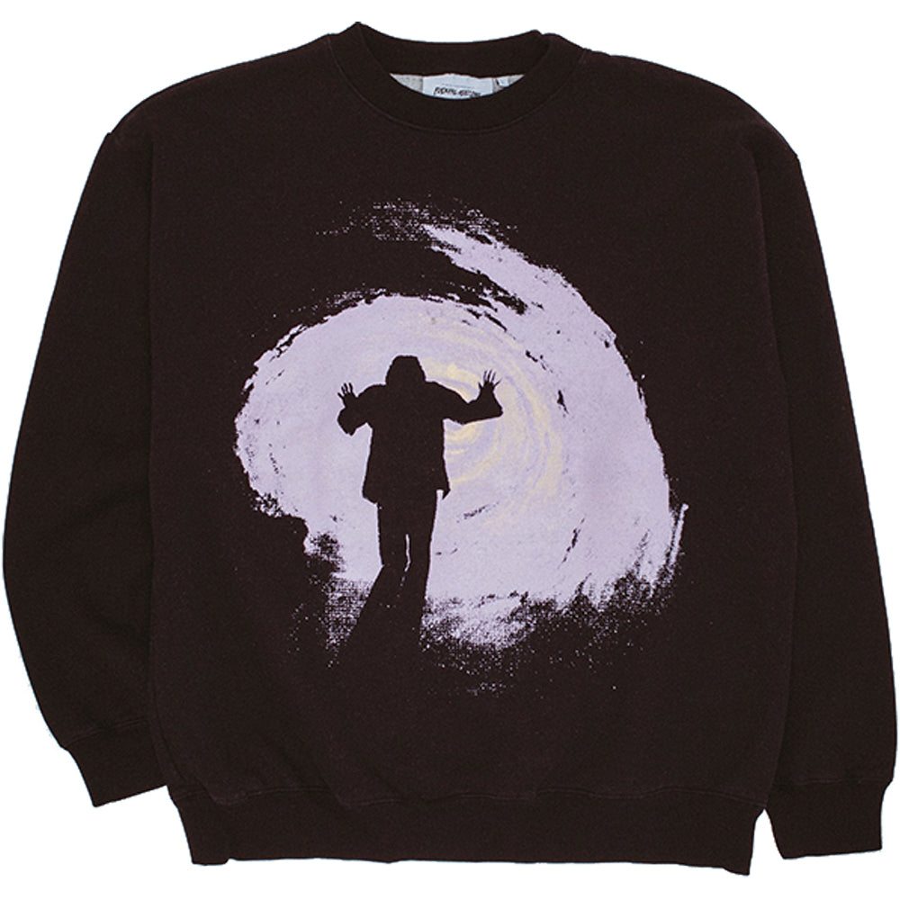 Fucking Awesome Tunnel Vision Crewneck Sweatshirt Black