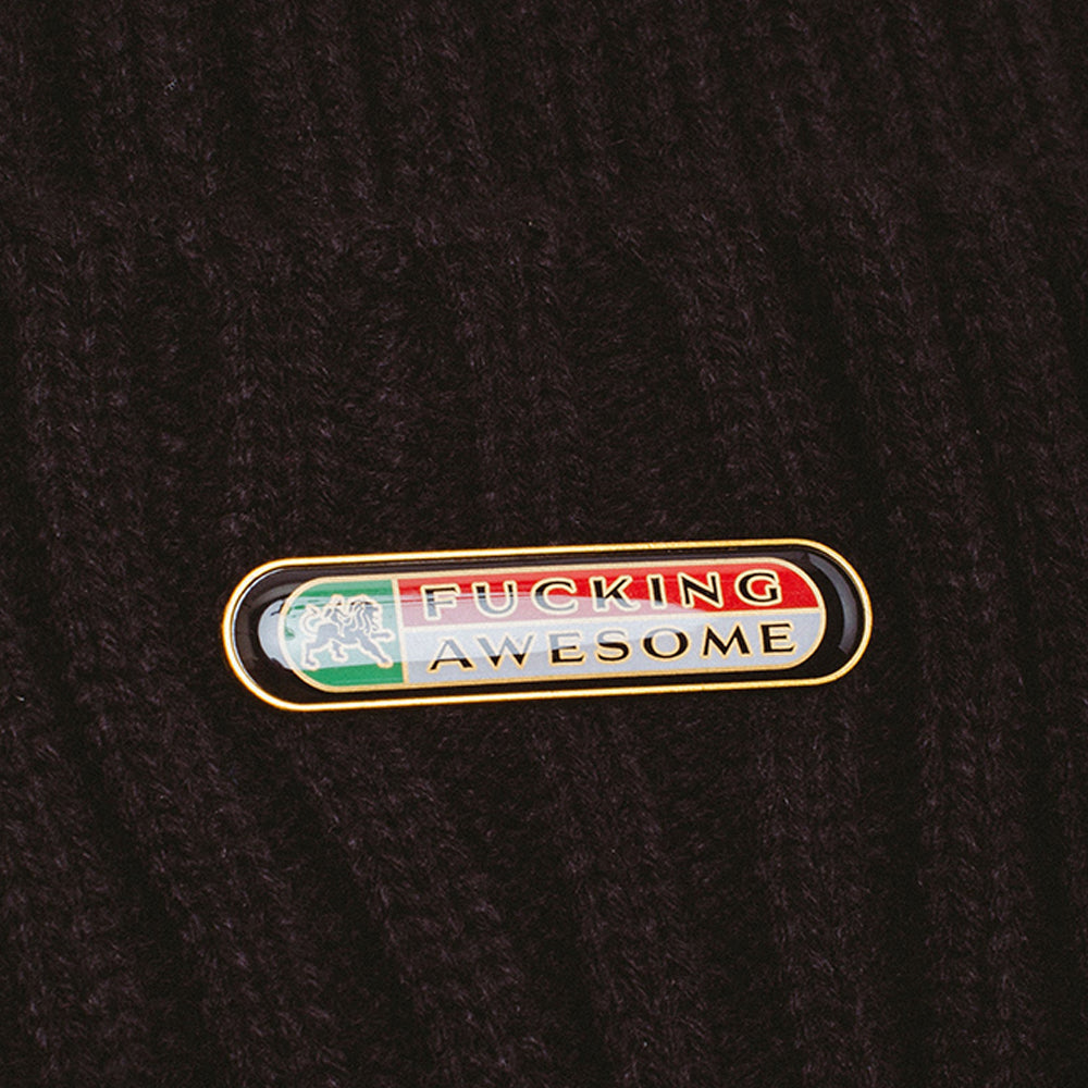 Fucking Awesome Judah Beanie Black