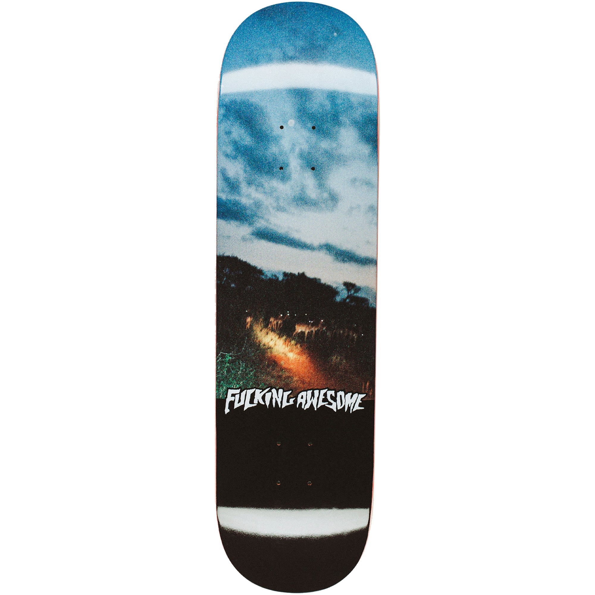 Fucking Awesome Sage Elsesser Glowing Eyes Skateboard Deck 8.38"