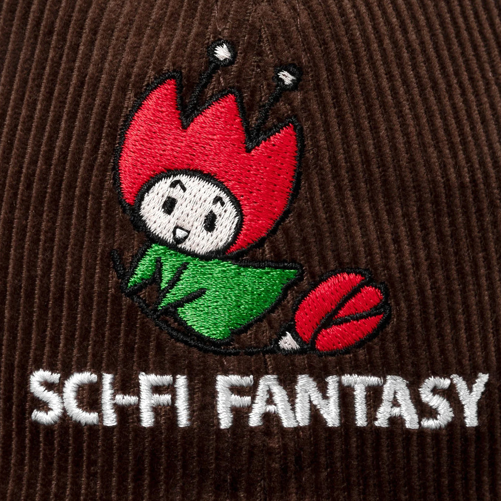 Sci-Fi Fantasy Flying Rose Hat Brown