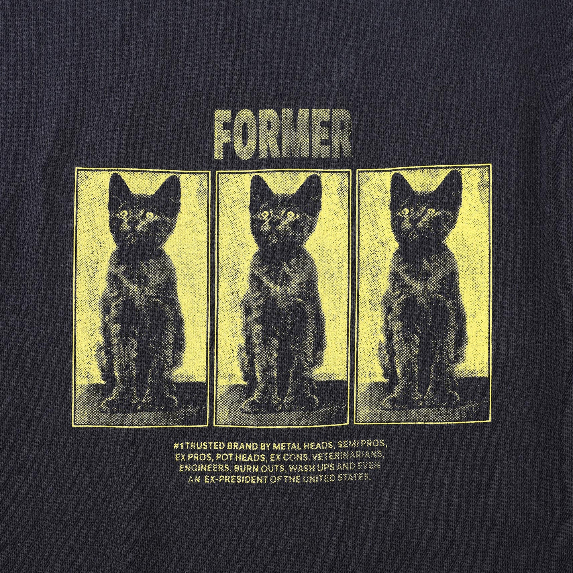Former Vet Tee Washed Black