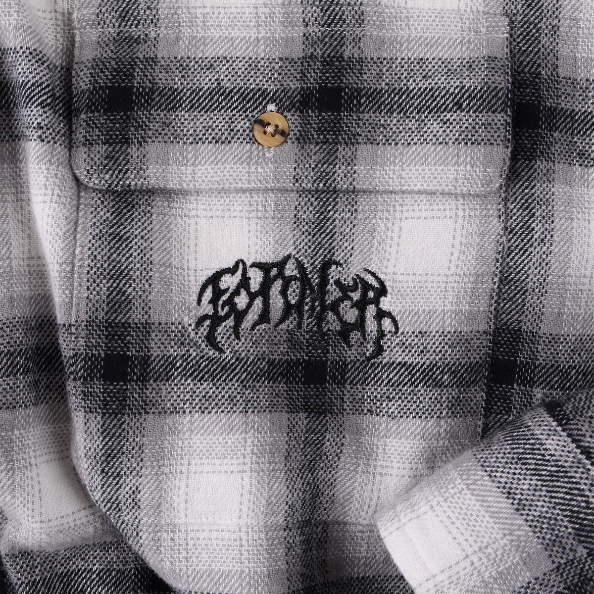 Former Vivian Flannel Shirt Black/Grey