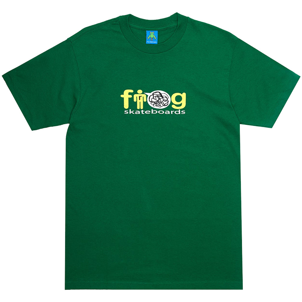 Frog Trash Talk T-Shirt Green