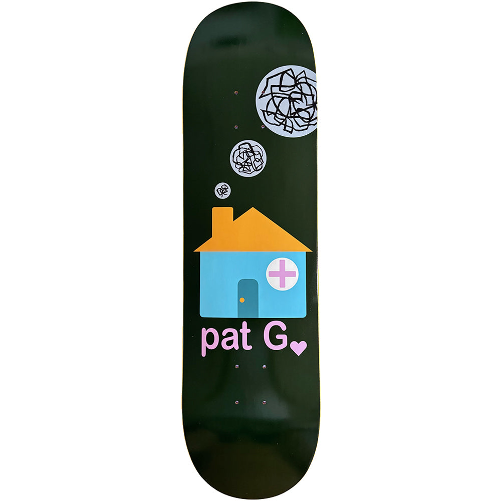 Frog Pat Gallaher G's House Skateboard Deck 8.6"