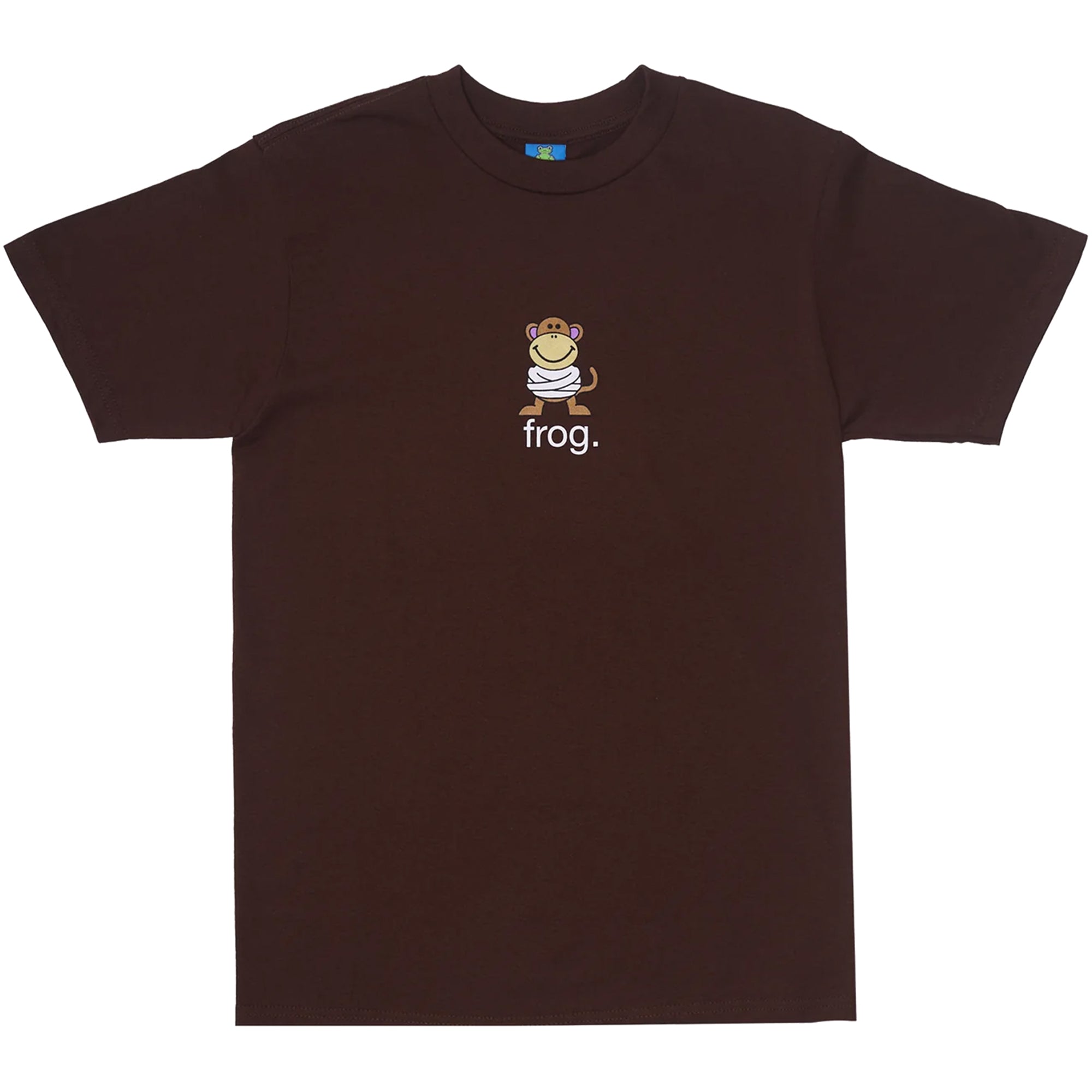 Frog Krazy Monk T-Shirt Brown