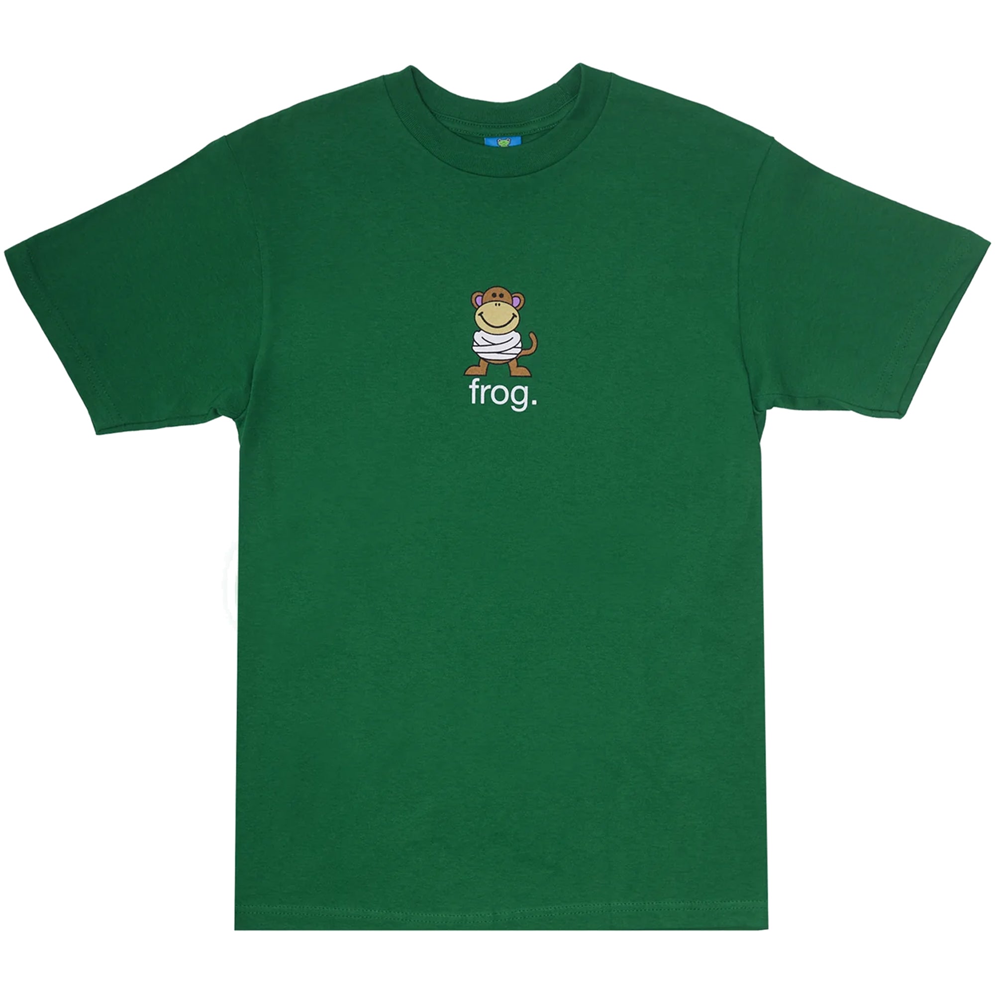 Frog Krazy Monk T-Shirt Green
