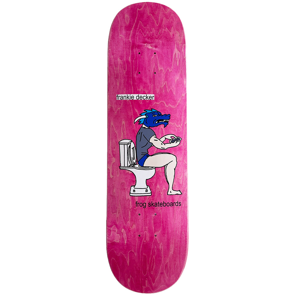 Frog Frankie Decker Locked In Skateboard Deck 8.5"